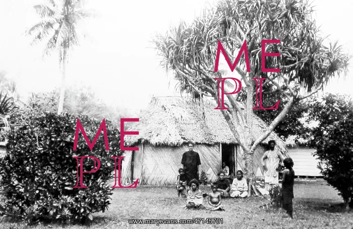  : Village in Tonga, Victorian period