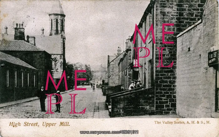 : The Village, Uppermill, Saddleworth, England : The Village, Uppermill, Saddleworth, England