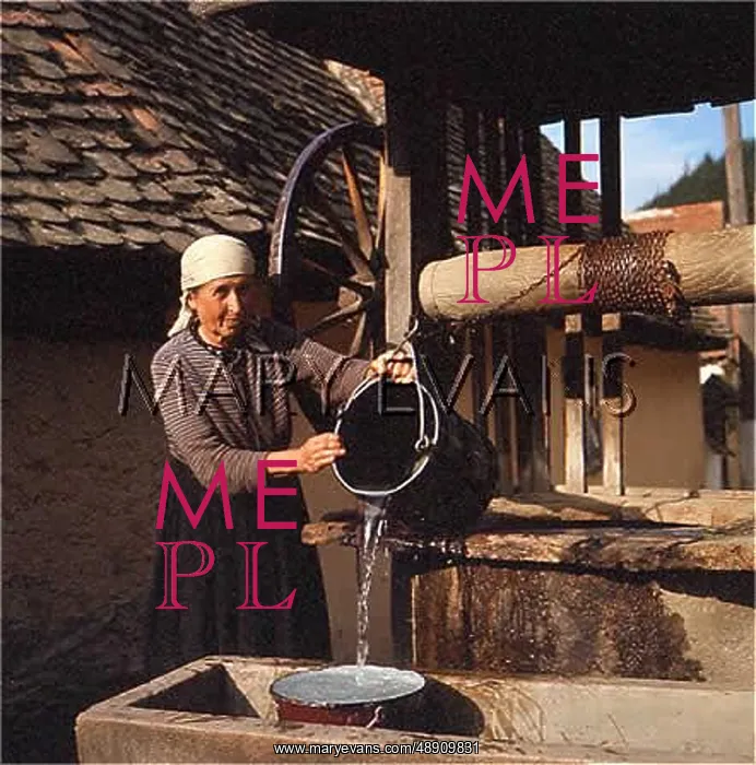 : VILLAGE WATER WELL 1984 : VILLAGE WATER WELL 1984