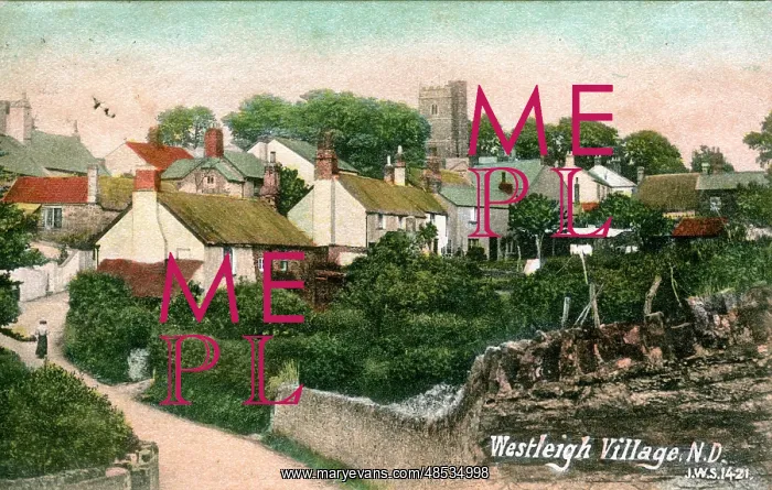 : The Village, Westleigh, Devon : The Village, Westleigh, Devon
