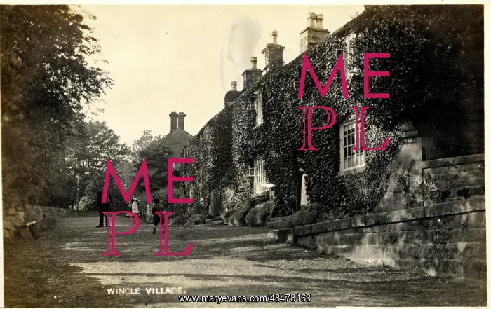 : The Village, Wincle, Cheshire : The Village, Wincle, Cheshire