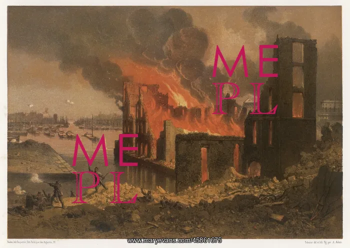 : VILLETTE DOCKS BURN : VILLETTE DOCKS BURN