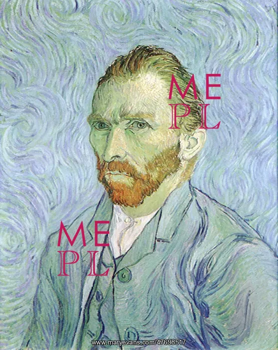  : Vincent van Gogh, self-portrait