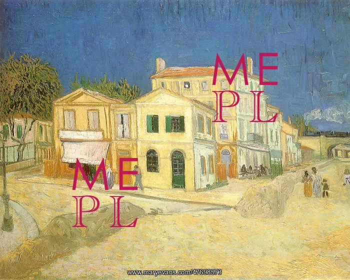 : Vincent's House at Arles, by Van Gogh : Vincent's House at Arles, by Van Gogh