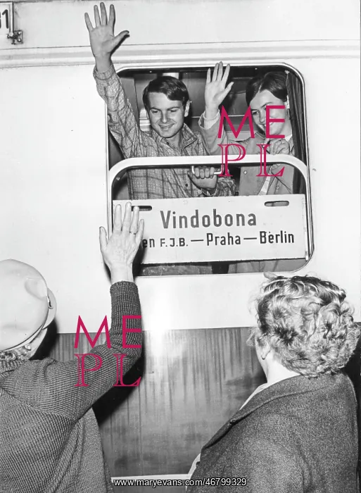 : Vindobona Express between Vienna and Berlin 1968 : Vindobona Express between Vienna and Berlin 1968