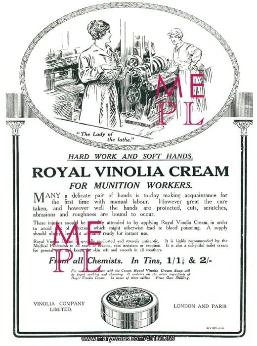 : Vinolia Advertisement : Vinolia Advertisement
