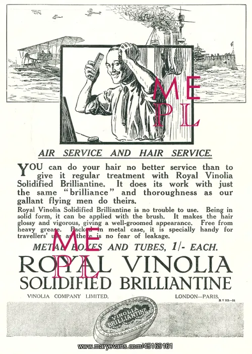 : Vinolia Company Advertisement : Vinolia Company Advertisement