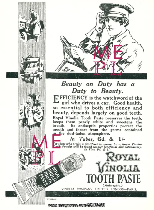 : Vinolia Company Advertisement : Vinolia Company Advertisement