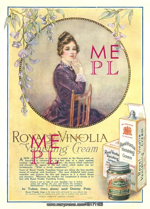 : Vinolia Company Advertisement : Vinolia Company Advertisement