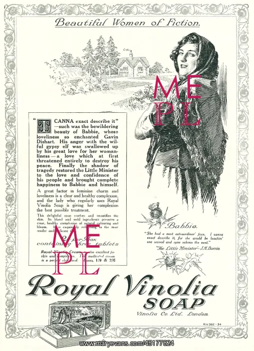 : Vinolia Company Advertisement : Vinolia Company Advertisement