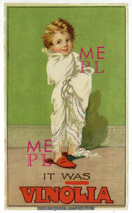  : Vinolia Soap advertising insert