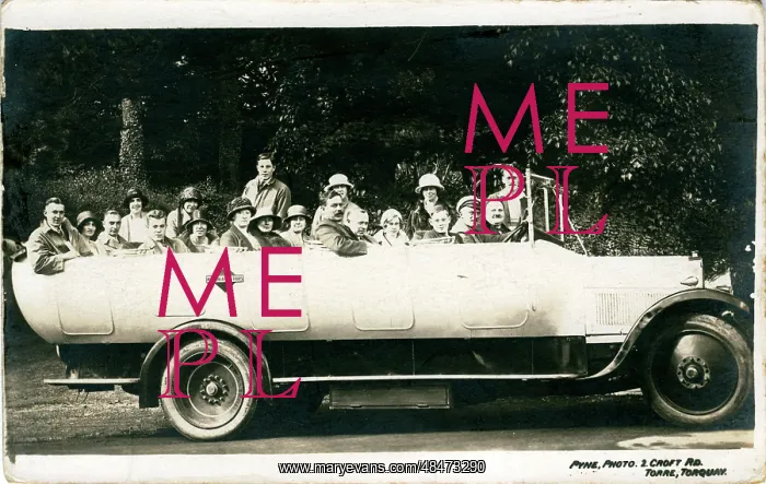 : Vintage Charabanc, Torquay, England : Vintage Charabanc, Torquay, England