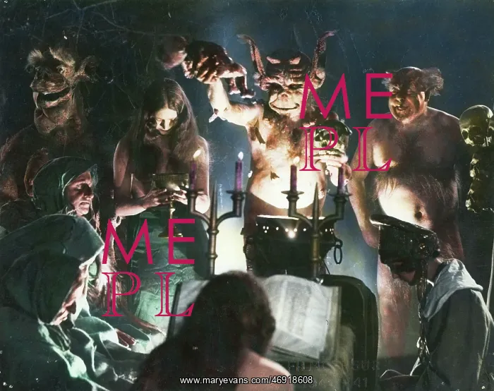  : Vintage Colourised Halloween