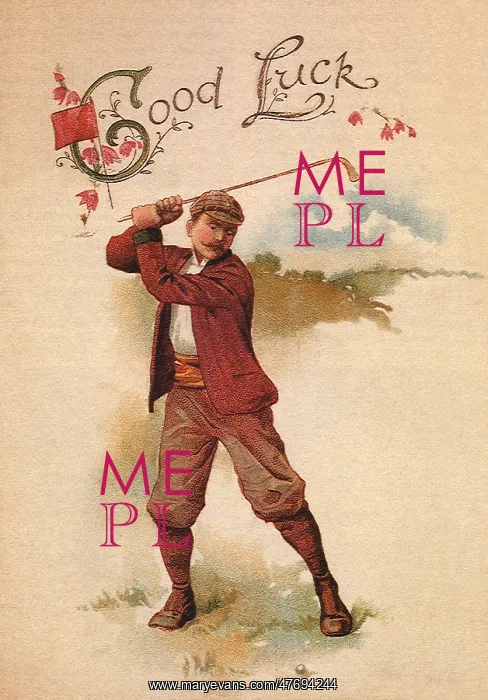  : Vintage Golfer
