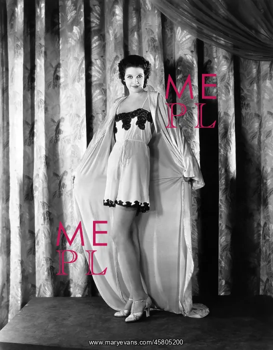 : Vintage lingerie model : Vintage lingerie model