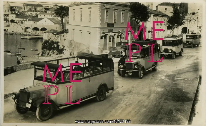: Vintage Mercedes Bus Procession : Vintage Mercedes Bus Procession