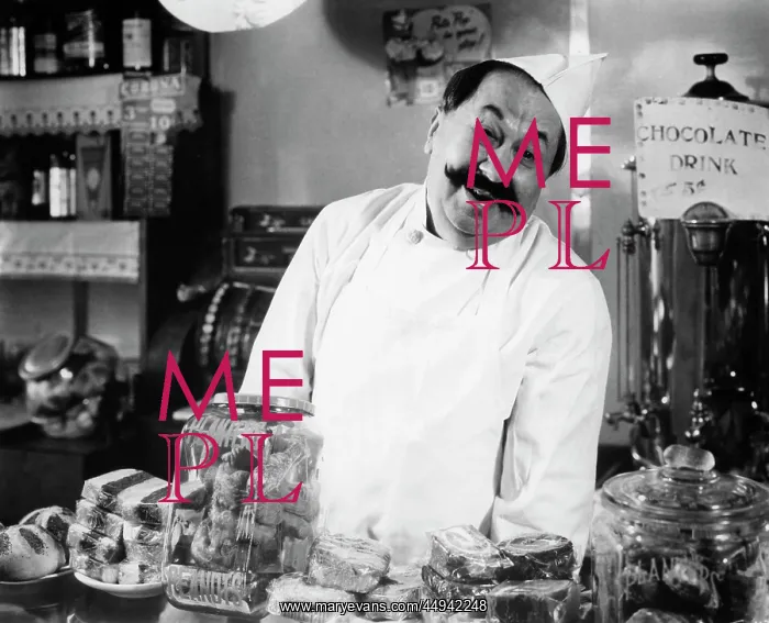  : Vintage Portrait Of Smiling Proprietor