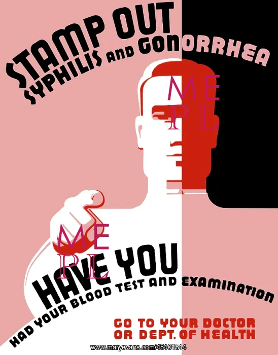 : Vintage WPA poster of a man pointing at the reader : Vintage WPA poster of a man pointing at the reader