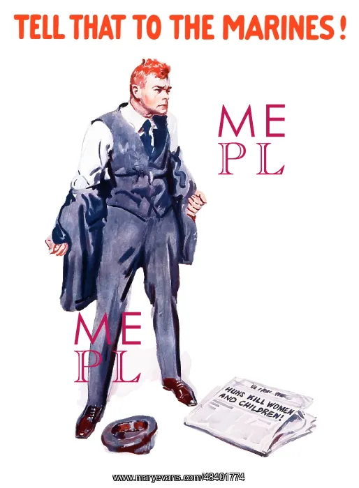 : Vintage WW1 poster of a man removing his jacket : Vintage WW1 poster of a man removing his jacket