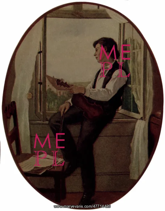  : Violinist Takes Break
