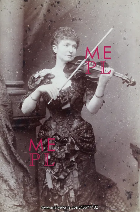 : Violinist Wilma Neruda : Violinist Wilma Neruda