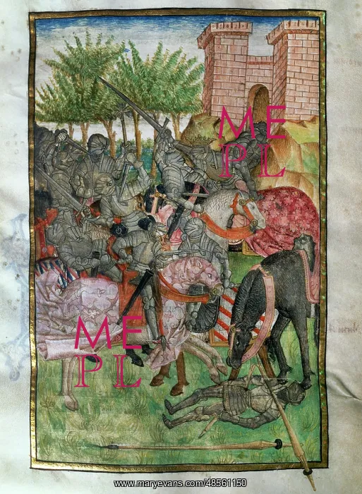 : Virgil (70-19 B.C.). The Aeneid. Miniature. 15th century. X : Virgil (70-19 B.C.). The Aeneid. Miniature. 15th century. X