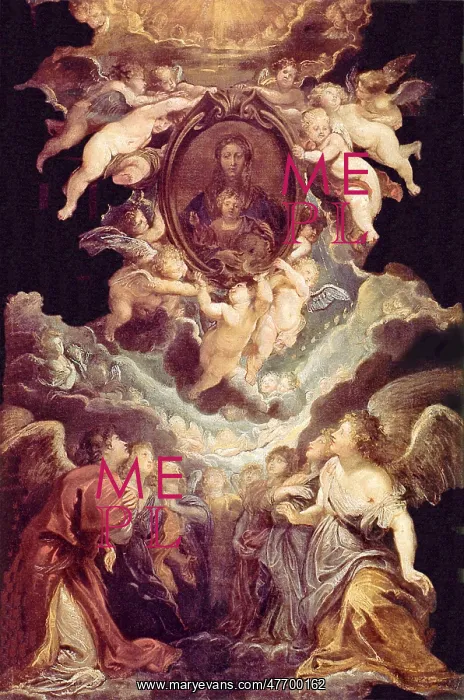  : The Virgin with Angels, by Rubens