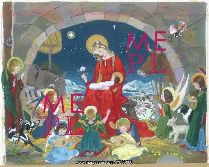 : Virgin and Child with Angels : Virgin and Child with Angels