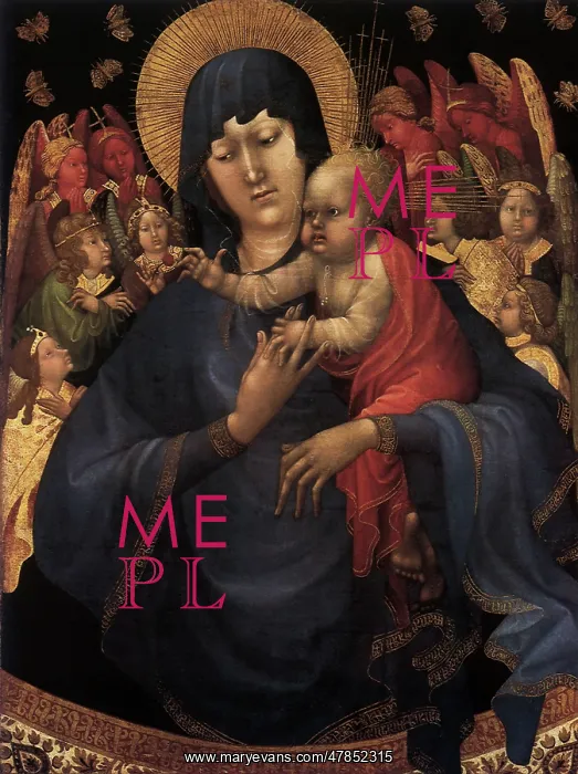  : Virgin and Child with Angels