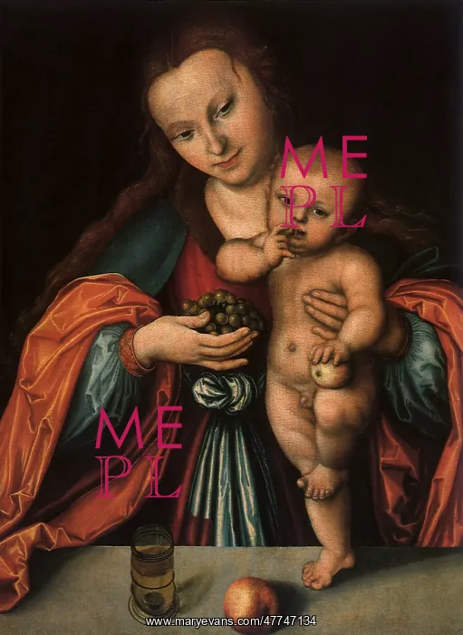 : The Virgin and Child, by Cranach : The Virgin and Child, by Cranach