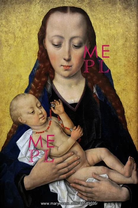 : Virgin and Child by Dieric Bouts (1420-1475) : Virgin and Child by Dieric Bouts (1420-1475)