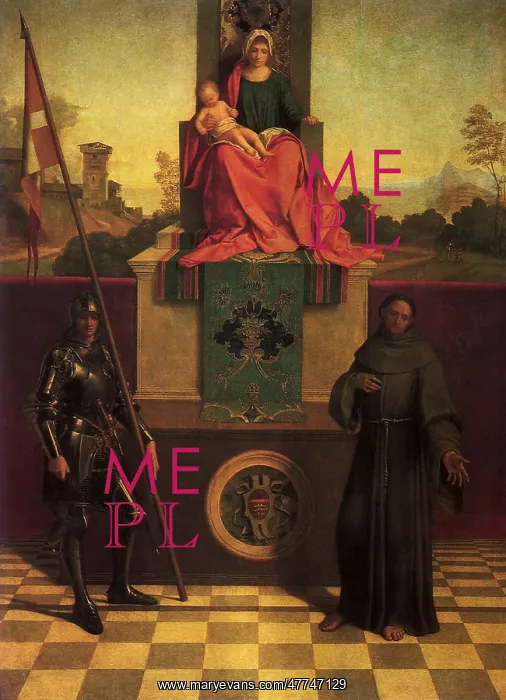  : The Virgin and Child Enthroned