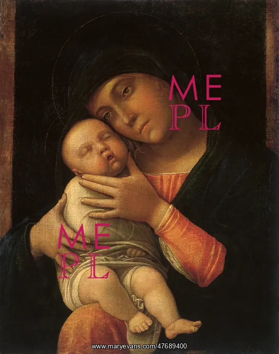  : The Virgin and Child, by Mantegna