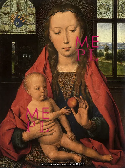  : The Virgin and Child, by Memling