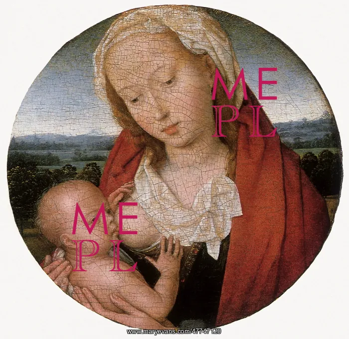  : The Virgin and Child, by Memling