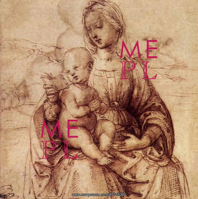  : Virgin, Child Reading, by Raphael