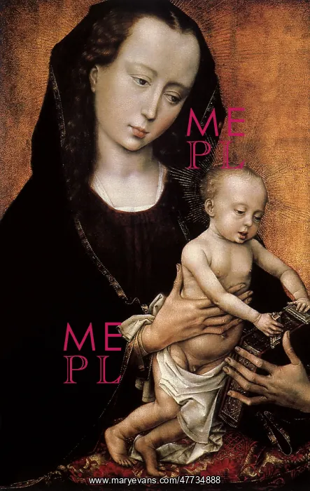  : Virgin and Child, by Rogier van der Weyden