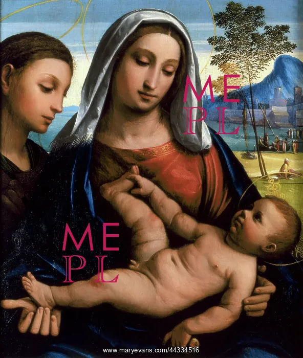 : Virgin with Child and Saint : Virgin with Child and Saint