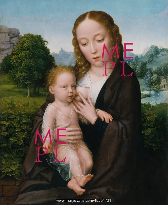 : VIRGIN AND CHILD, by Simon Bening, 1520, Netherlandish : VIRGIN AND CHILD, by Simon Bening, 1520, Netherlandish