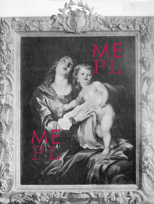 : Virgin and Child, by Van Dyck : Virgin and Child, by Van Dyck