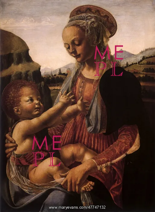  : The Virgin and Child, by Verrocchio