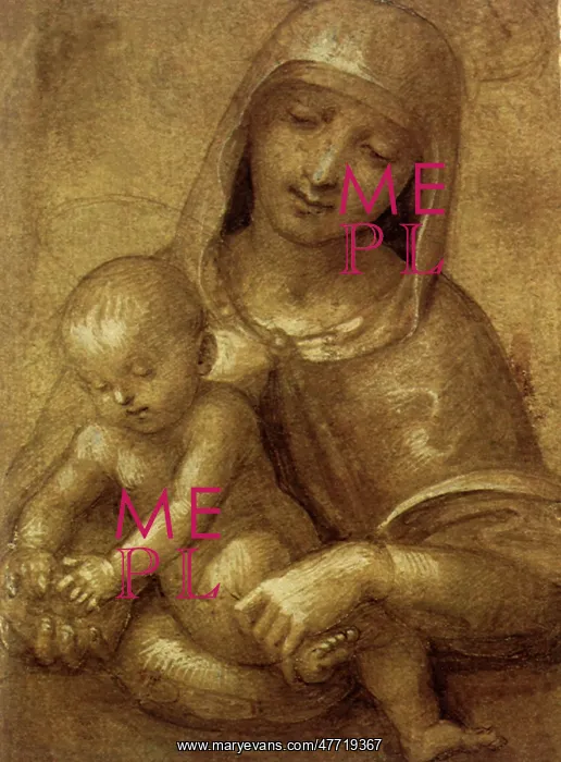  : Virgin Cradling Child, after Raphael