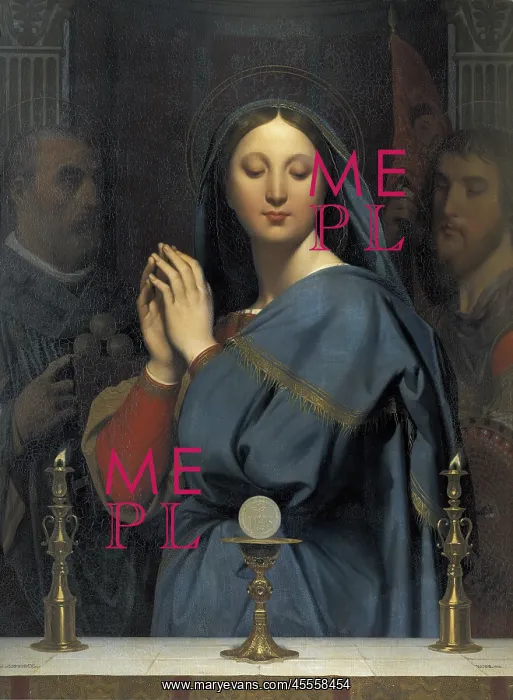 : The Virgin of the Host, by Ingres : The Virgin of the Host, by Ingres
