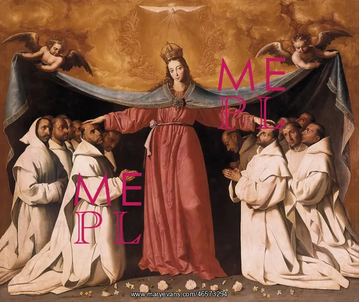 : Virgin de las Cuevas, by Francisco de Zurbaran : Virgin de las Cuevas, by Francisco de Zurbaran