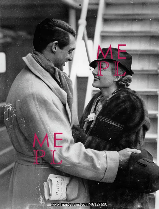 : Virginia Cherrill and Cary Grant : Virginia Cherrill and Cary Grant