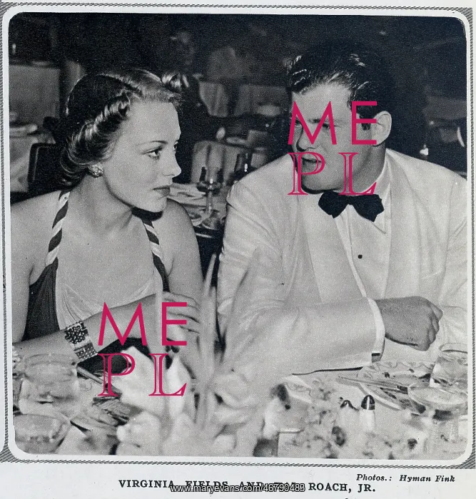 : Virginia Field and Hal Roach, Jr : Virginia Field and Hal Roach, Jr