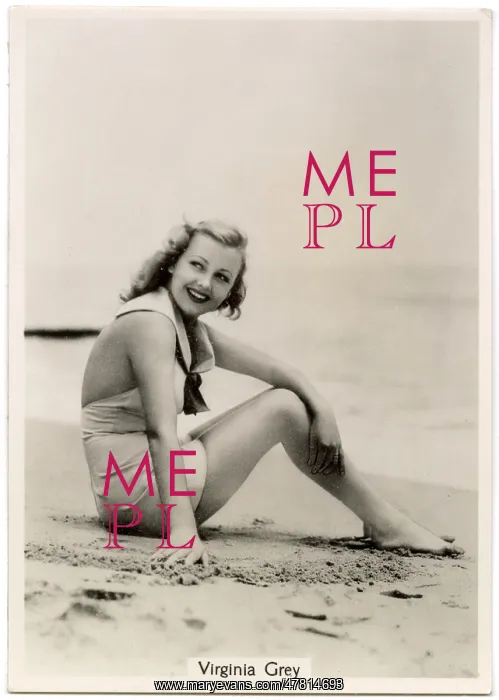 : Virginia Grey, American actress : Virginia Grey, American actress