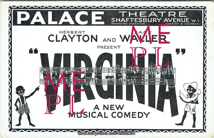 : Virginia by Herbert Clayton, D Furber & Burt Lee : Virginia by Herbert Clayton, D Furber & Burt Lee