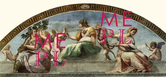 : The Virtues, by Raphael : The Virtues, by Raphael