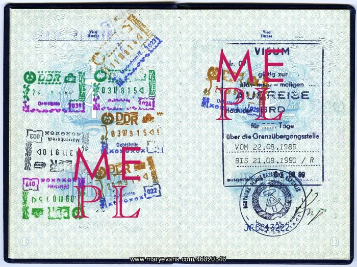: Visa for the Federal republic of Germany : Visa for the Federal republic of Germany
